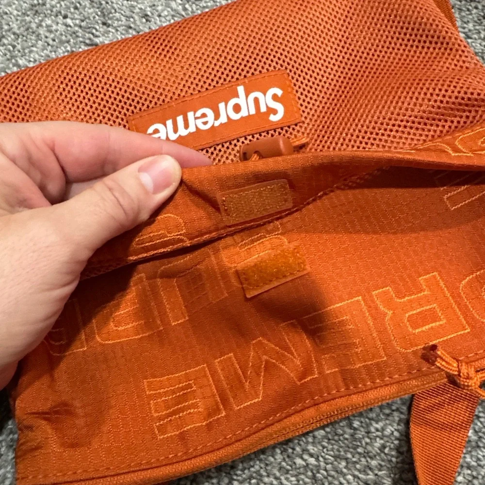 Supreme  Orange Messenger Bag